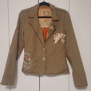 3J workshop embroidered jacket